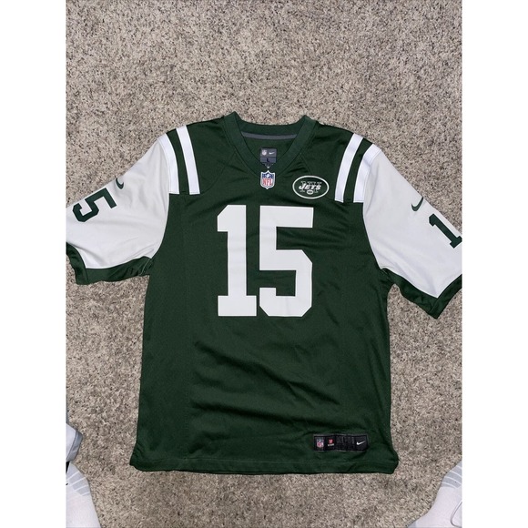 Nike Other - New York Jets Brandon Marshall On Field Nike Jersey Mens Size Large Nike Green